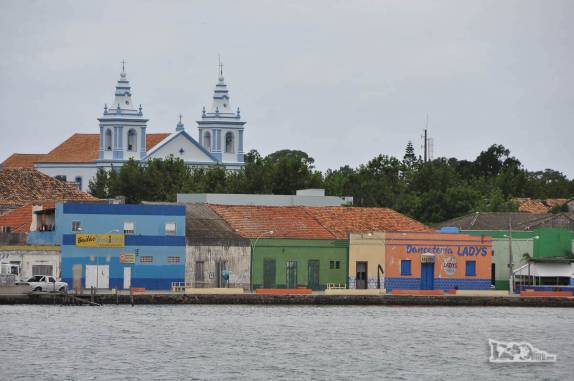 Chegando a São José do Norte, no sul do Rio Grande do Sul